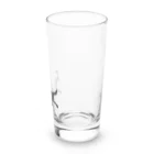 J工房-suzuri店の陽気なレトリーバー(黒) Long Sized Water Glass :right