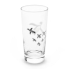 anninninのペンギン空を飛ぶ Long Sized Water Glass :right