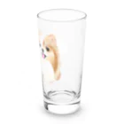 hanapecha_wannyanのポメペキちゃん＆ペキニーズ Long Sized Water Glass :right