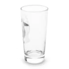 fujinasu2274ののの目のヒヨドリくん(背景透明) Long Sized Water Glass :right