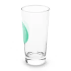 レイにーのうきわシンプル白猫 Long Sized Water Glass :right