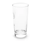 もがのwonderful beer (clear color) Long Sized Water Glass :right