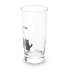 keeeeeep smilingのチョキを習得した猫 Long Sized Water Glass :right