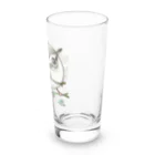 fujinasu2274の徳利持ったセンダイムシクイ Long Sized Water Glass :right