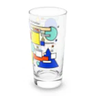 町上ヨウの夏の幾何学グラス Long Sized Water Glass :right