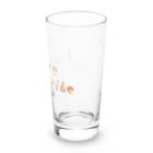 ミラくまのI LOVE Tribe　文字色 Long Sized Water Glass :right