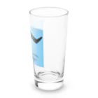 HAPPY and LUCKYの四分休符どり Long Sized Water Glass :right