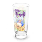 Akariya Manamiのペンギン☆ドーナツぱくん！ Long Sized Water Glass :right