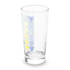 bonnylochの麻の葉@くさび型模様_ライト Long Sized Water Glass :right