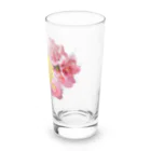 shi-chi Labo graph(詩一）の逆シンニョウの花々 Long Sized Water Glass :right