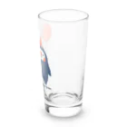 たまひろみShopの風船モッタさん（Tシャツは背面） Long Sized Water Glass :right