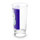 chicodeza by suzuriのフクロウのドット絵 Long Sized Water Glass :right