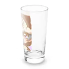 🍇ぱぁ〜ぷぅ〜凛🍇紫好き部🍇(碧紫あおし)のぱぁ~ぷぅ~凛と愉快な仲間たち Long Sized Water Glass :right