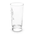 B  L  A  C  K  B  E  U  R  AのFox & Arrow / dark tribe - white Long Sized Water Glass :right