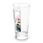 たまちゃん食堂のﾈｯｺﾈｯｺﾈｯｺ Long Sized Water Glass :right