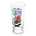 紫雲山 大泉寺の大泉寺アート御朱印「アマビエ50s」 Long Sized Water Glass :right