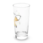 かわいいコーギーのおコンめタル Long Sized Water Glass :right