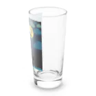 ねこづきの雑貨屋さんのねこづきの夜B Long Sized Water Glass :right