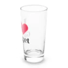 harusaraショップのI LOVE ガジェットグッズ Long Sized Water Glass :right