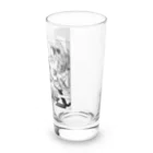 消しゴムはんこ八里半のまどのきわ Long Sized Water Glass :right