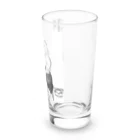 山形屋米店の牛乳を注ぐ女 Long Sized Water Glass :right