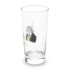 ビールとアート TM-3 Designの偉人 × BEER（三人の音楽家）黒線画 Long Sized Water Glass :right