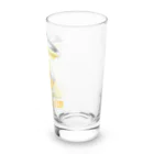 LONESOME TYPE ススのビール泥棒👽🍻👽（飲酒運転ダメ。ゼッタイ。） Long Sized Water Glass :right
