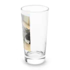 awakeve57のMonsterの結露を舐めるロシアンブルー Long Sized Water Glass :right