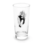 6375号室のぶくぶく同室モノクロ Long Sized Water Glass :right