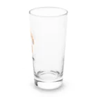 KAORIN’s TV 【ちびっこ】のはにかみビーグル chibicco (黒文字) Long Sized Water Glass :right