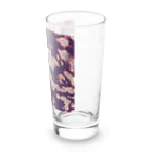 Mix pallet りょうのタイダイ染めプリント　紫 Long Sized Water Glass :right