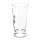 店の梅に赤短 Long Sized Water Glass :right
