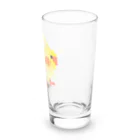 ブティック萌のおかめちゃん Long Sized Water Glass :right