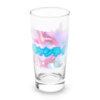 Blue Iris ﾌﾞﾙｰｱｲﾘｽの紡のセンターミントキャンディ Long Sized Water Glass :right