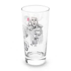 Owl's Dream　アウルズドリームのlove, peace and happiness Long Sized Water Glass :right