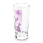 ラッキーチャームのハロウィンファッション Long Sized Water Glass :right