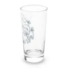 キノコマニアックの麻理子ちゃんダービー(ネイビー) Long Sized Water Glass :right