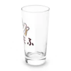 保護猫ふれあいカフェねこもふのねこもふミケさん Long Sized Water Glass :right