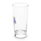 バナナ家のネコロビクス（ほんわか） Long Sized Water Glass :right