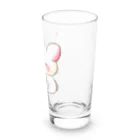 ゆめうさぎShopのみるくと一緒にちょっと一息 Long Sized Water Glass :right