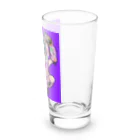あやしいおばさん くろまめさんの○ュアアルコール（クラ○ナー）パープル Long Sized Water Glass :right