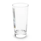 sorasora-のウーパールーパー　仲良しコンビ Long Sized Water Glass :right