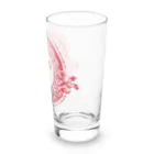 小坂保行のメデューサの首1　赤 Long Sized Water Glass :right