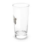 保護猫茶トラ兄弟LIFEの杏ちゃん Long Sized Water Glass :right