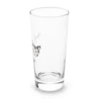 ゆずぽんず公式オンラインショップのゆずぽんず　モノクロデザインシリーズ Long Sized Water Glass :right