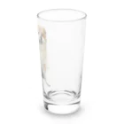 長毛秋田犬ししまるのししまるロンググラス Long Sized Water Glass :right