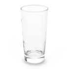 PALA's SHOPの和柄　白と黒　花模様　(色なし) Long Sized Water Glass :right