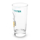 ちょこみんと🍫🍀の水よりも水 Long Sized Water Glass :right