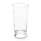 オモシロオカシクの焼肉女王（オレンジ） Long Sized Water Glass :right