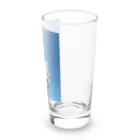 棕櫚竹工房の青空にゃんこ Long Sized Water Glass :right